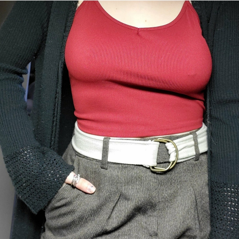 Sturdy Canvas Loop Belt